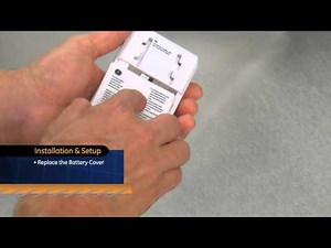 GE Personal Security - Wireless Motion Sensor Alarm with Keychain Remote