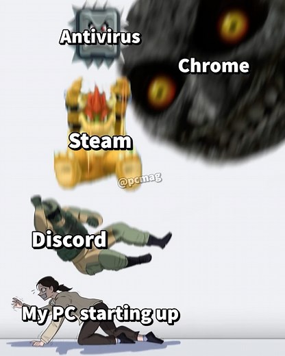 PCMag on Instagram: "If your PC takes too long to startup, go to Settings -> Apps -> Startup to stop some unnecessary programs from launching. It's an easy speed boost!👍 #computers #computermemes #techtips #computing #pcsetup #computergeek #computertechnology"