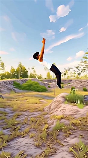 Gymnast Performed Back flip #Ai #trending #viralvideo #aigymnast #foryoupage