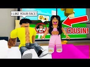 pretending to be a baby in ROBLOX BROOKHAVEN RP!