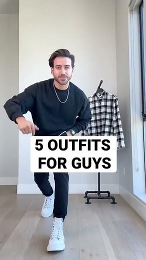 4 Outfits Any Guy Can Pull Off | Alex Costa #Shorts