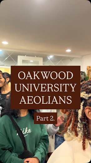44K views · 296 reactions | Another moment at home with the @oakwoodaeolians singing one of my favorites “I ain’t got long to be here” by Mervyn Warren @soundsgood | Stevie Mackey | Facebook
