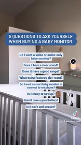 Choosing the perfect baby monitor involves asking the right questions. Here are 8 key considerations to guide your decision-making process. 類  : @homeby_amy | VTech USA | Facebook