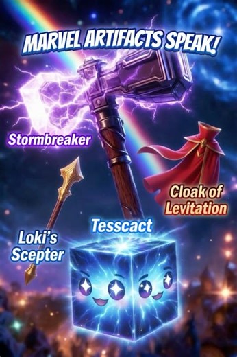 Stormbreaker & Marvel Artifacts Are Talking! ⚡