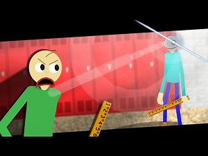 Baldi VS Prototype Baldi | Baldi Basics {Stick Nodes}