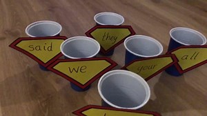 🌟 Super Power Word Pong 🌟 I am an expert at this game 😂💁🏻‍♂️ Always a favourite every year that I bring it out in school! Bounce the ball, get it in a cup and read the word. Can you write the word on a whiteboard to record your score? You can watch the Super Power Word Playlist here: https://www.youtube.com/playlist?list=PLWee7c-xY-eRRDiyMBjhMqtTk8Qr1KJBY | Mr Mc - Early Years / Key Stage 1 - #MakingMemories