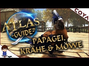 ATLAS GUIDE - PARROT, SEAGULL, CROW • Useful feathered friends! • Atlas German, German Gameplay