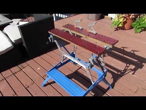 Black and Decker Workmate 625 Restoration Payoff Preview