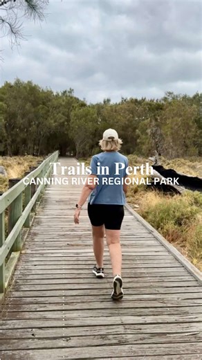 One of Perth’s best nature parks for a workout - plus café and playground. 🌿 Just 20 minutes from the CBD, this is one of those places that reminds you how lucky we are to have nature woven right through the suburbs. Stretching around 6km along both sides of the Canning River between the Shelley and Nicholson Road bridges, the Canning River Regional Park is perfect for a morning walk, run or bike ride. Expect wide shared paths, bush trails, boardwalks over wetlands and salt marshes, plus plenty