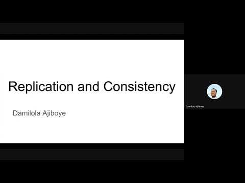 Replication and Consistency