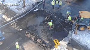 34K views · 156 reactions | BREAKING NEWS: Mine subsidence/Water main break on Church St. in Jessup PA. Avoid the area if possible. Road is closed. Interesting fact: There could be as many as 6 mine shafts below this area of Jessup. | Access Aerial | Facebook