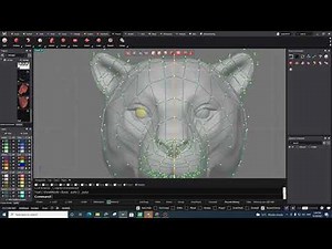 Tiger Head designed in MatrixGold -Speed Modeling