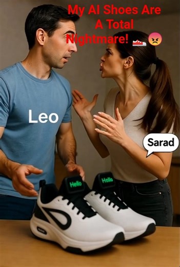 My AI Shoes Are A Total Nightmare! 👟😡 #shortvideo #funny