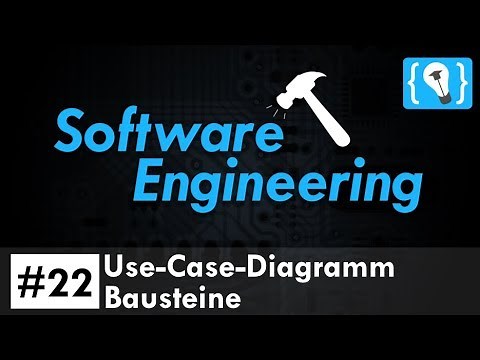 Software Engineering Tutorial German #22 - Use Case Diagram: Building Blocks