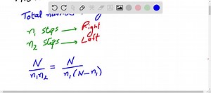 SOLVED:Construct a two-dimensional random walk by using a random number generating routine with mathematical software or spreadsheet. Construct a walk of 50 and 100 steps. If there are many people working on the problem, investigate the mean and most probable separations in the plots by direct measurement. Do they vary as N^1 / 2 ?