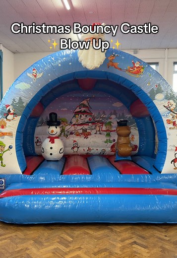 Christmas Bouncy Castle Inflatable Setup Experience