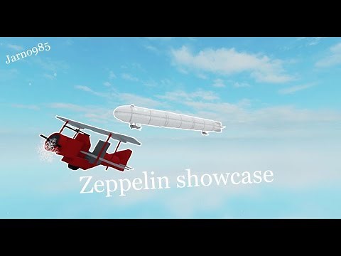 Roblox plane crazy | Zeppelin showcase