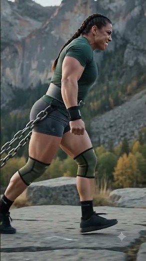 This AI Gym Girl Will Make You Hit the Gym TODAY!"#ai #motivation #gym #shorts #ytshorts #aiart