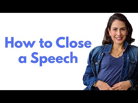 How To End A Speech With Impact