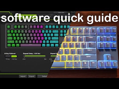 Royal Kludge Sink87g Quick Software Guide