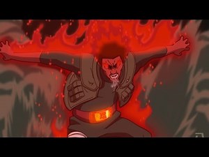 Naruto Shippuden - Guy opens his Eighth Gate - Death Gate!! Part 2