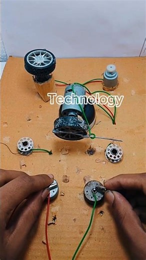 Motor Switch Machine Power Test 😱 #project #shorts #dcmotor #trending #viral #tech #school #science