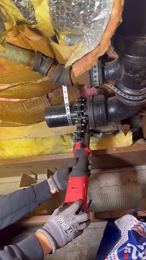 16K views · 1.4K reactions | Part one - Replacing rotted cast with PVC #plumbing #homeimprovement #skilledtrades #services #castiron | Nick Plumbing | Facebook