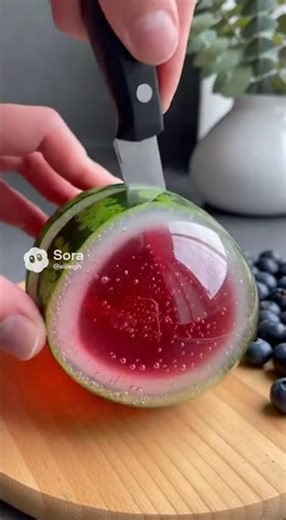 Glass Watermelon ASMR 🍉 Ultra-Satisfying Crystal Cutting Sounds