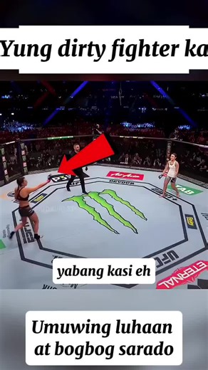 Arrogant Lady Fighter in MMA Match