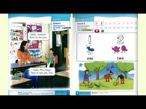 First Friends 1 2nd Edition - Unit 1 Lesson 4 - 5