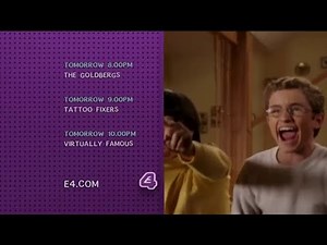 E4 Continuity & Advert Breaks - Monday 15th February 2016