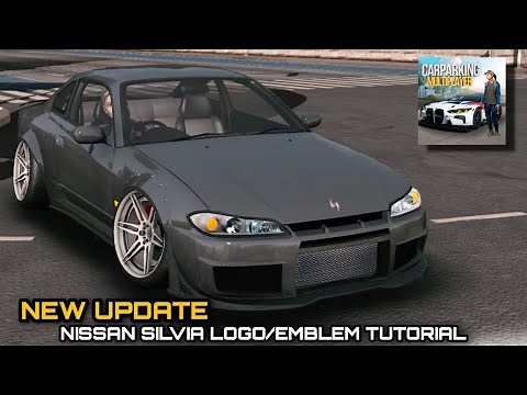 New Nissan Silvia Logo/Emblem Tutorial in Car Parking Multiplayer New Update