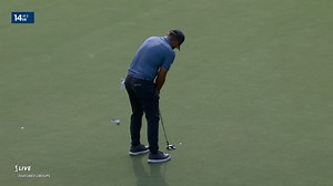 Stephan Jaeger taps in for birdie at Sanderson Farms