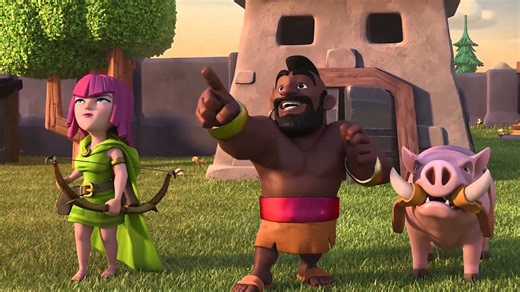 Clash Of Clans NEW Balloon & Tesla Trailer!