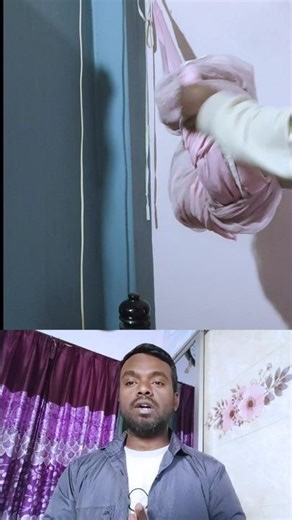 Learn how to set up a mosquito net in the morning.