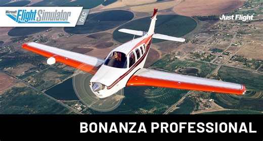 Just Flight - Black Square - Bonanza Professional MSFS