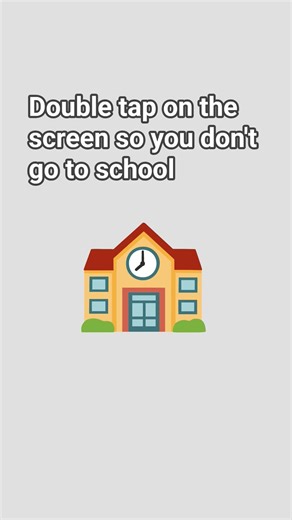 do fast double tap on the screen