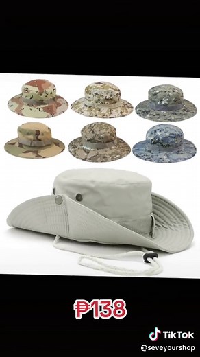 Men Camouflage Hat Tactical US Army Bucket Hats Military Panama Summer Cap Hunting Hiking Outdoor Camo Sun Caps under ₱138 #hat #camouflagehat #tacticalhat #fyp #men