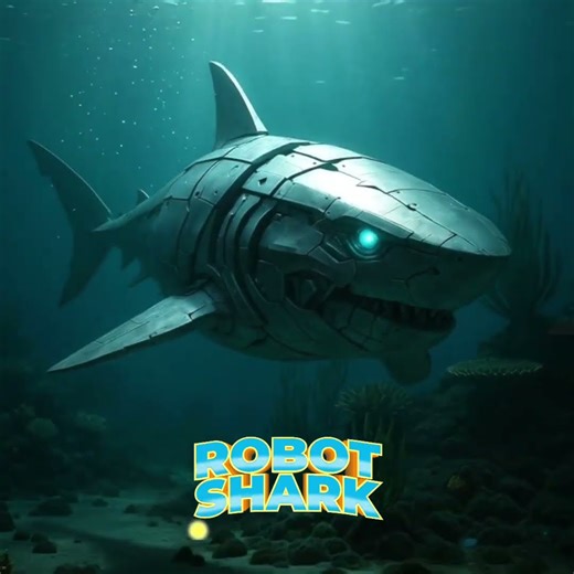 "MEGA Robo Shark with LASER Eyes! Ultimate Underwater Sci-Fi Encounter 🚨🦈"