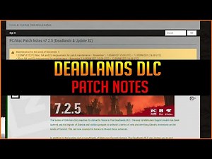 Patch Notes Deadlands DLC Review - ESO