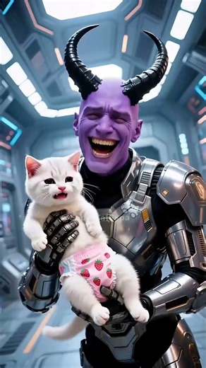 Kitten Abducted by Aliens, Cat Dad Awakens Super Form!