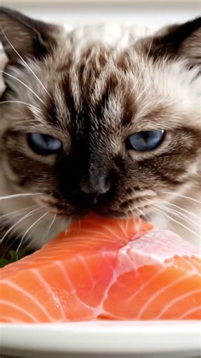 ​ASMR: Eating Fresh SALMON Sashimi 🍣 (No Talking)