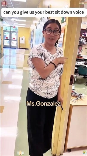 can you give us your best sitdown voice😜#funnyvideos #funny #funnyprank #teacher #teacherlife