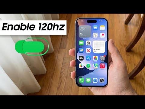 Enable That Hidden 120 hz Mode On Your iPhone