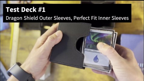 MTG Deck Box Commander with Dual Sideloading & Dice Tray – Magic the Gathering Deck Box Vault Case for TCG, Lorcana & More – Magic Card Box Organizer Holds 200+ Double-Sleeved Cards