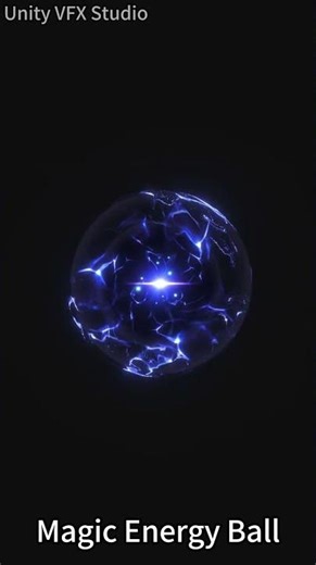 Unity Game VFX：Magic Energy Ball #gamevfx
