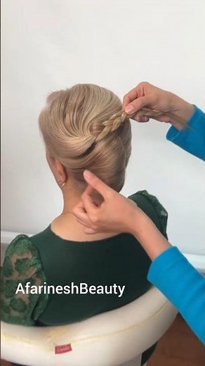 Step-by-Step French Roll with Braids 💫 The Chicest & Most Popular