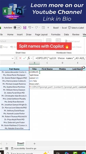Excel Tutorials for beginners | Copilot in Excel