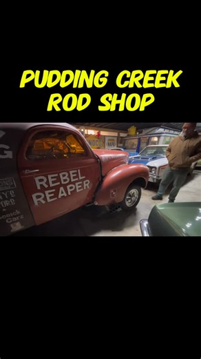 Pudding Creek Rod Shop on Instagram: "The Rebel Reaper! Full video on our YouTube channel! #gasser #dragracing #hamb"