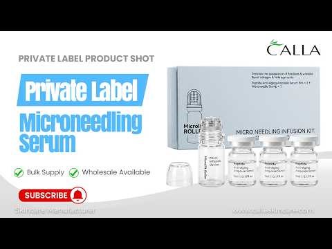 Microneedling Serum Kit for Private Label Skincare Brands